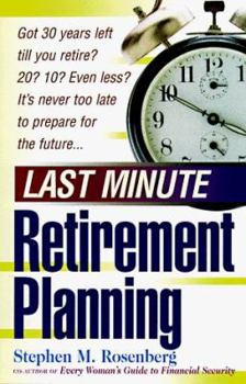 Paperback Last Minute Retirement Planning Book