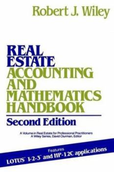 Hardcover Real Estate Accounting and Mathematics Handbook Book