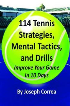 Paperback 114 Tennis Strategies, Mental Tactics, and Drills Book