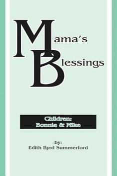 Paperback Mama's Blessings Book