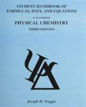 Paperback Students Handbook of Formulas, Data and Equations Book