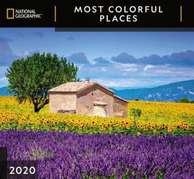 Calendar Cal 2020-National Geographic Most Colorful Places Wall Book