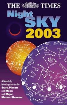 Paperback The Times Night Sky 2003 Book