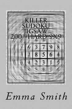 Paperback Killer Sudoku Jigsaw 200 - Hard 9x9 Book