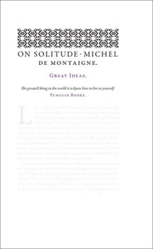 Paperback Great Ideas on Solitude Book