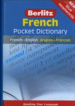 Vinyl Bound French Pocket Dictionary: French-English/Anglais-Francais (Berlitz Pocket Dictionary) Book