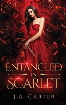 Paperback Entangled in Scarlet: A Paranormal Vampire Romance Book