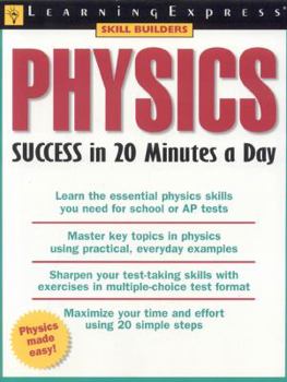 Paperback Physics Success in 20 Minutes a Day Book