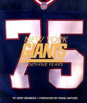 Hardcover New York Giants: Seventy-Five Years Book