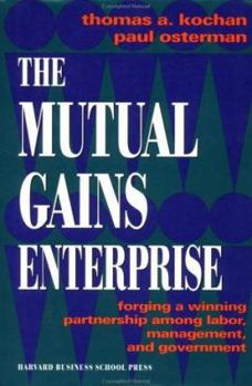 Hardcover The Mutual Gains Enterprise Book