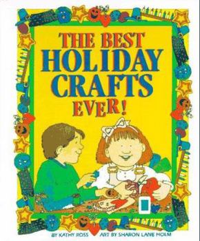 Hardcover The Best Holiday Crafts Ever Book
