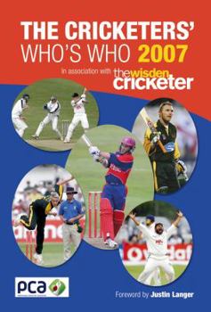 Paperback The Cricketers' Who's Who 2007 Book