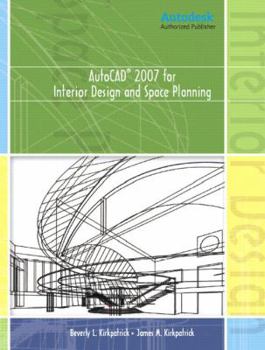 Paperback AutoCAD 2007 for Interior Design and Space Planning Book