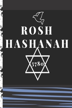 Rosh Hashanah 5780: Star of David Jews Biblical Belief High Holy Days Happy New Year Lined Journal Notebook for Hebrew Language Lovers Judaism Jewish Women Men Children