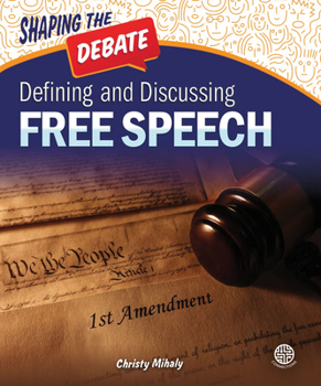 Hardcover Defining and Discussing Free Speech Book