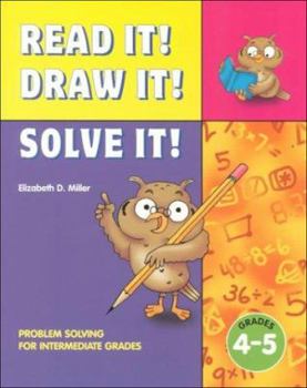 Paperback Read It, Draw It, Solve Resource Book, Grades 4 Through 5 Book