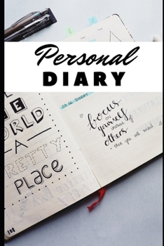 Paperback Personal Diary: 100 pages - write in yours secrets Book