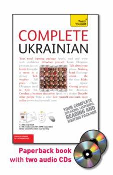 Paperback Complete Ukrainian: From Beginner to Intermediate [With 352 Page Book] Book