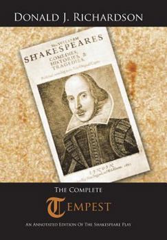 Hardcover The Complete Tempest: An Annotated Edition of the Shakespeare Play Book