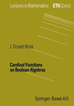 Paperback Cardinal Functions on Boolean Algebras Book