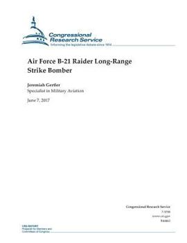 Paperback Air Force B-21 Raider Long-Range Strike Bomber Book