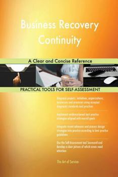 Paperback Business Recovery Continuity A Clear and Concise Reference Book
