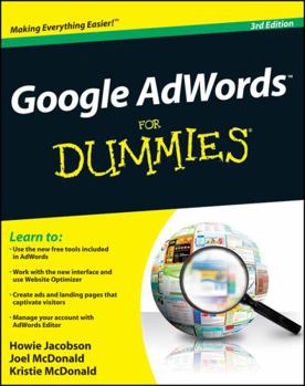 Paperback Google Adwords for Dummies, 3rd Edition Book