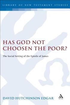 Hardcover Has God Not Chosen the Poor? Book