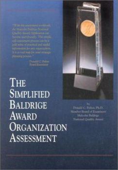 Paperback The Simplified Baldridge Award Organization Assessment Book