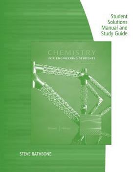 Paperback Student Solutions Manual with Study Guide for Brown/Holme's Chemistry for Engineering Students, 2nd Book