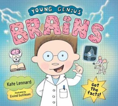 Paperback Young Genius: Brains Book