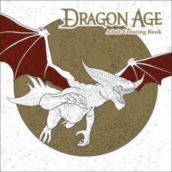 Paperback Dragon Age Adult Coloring Book