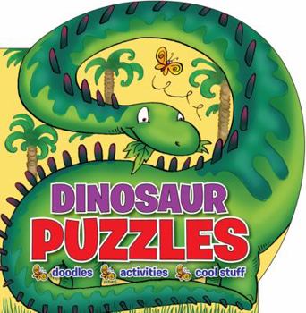 Paperback Dinosaur Puzzles Book