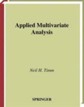 Hardcover Applied Multivariate Analysis Book