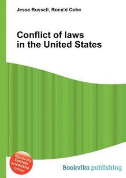 Paperback Conflict of Laws in the United States Book