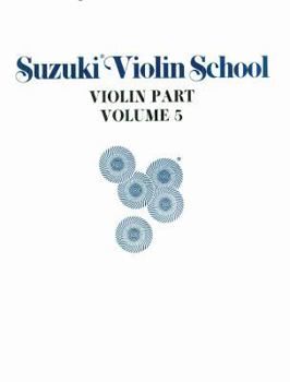 Paperback Suzuki Violin School, Vol 5: Violin Part Book