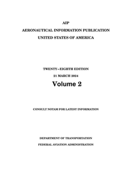 Paperback 2024 Aeronautical Information Publication (AIP) Basic (Volume 2/2) Book