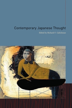 Paperback Contemporary Japanese Thought Book