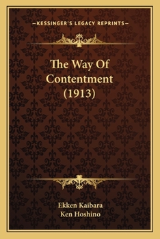 Paperback The Way Of Contentment (1913) Book