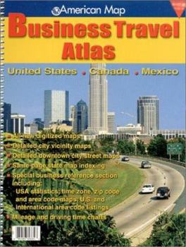 Spiral-bound Business Travel Atlas Book