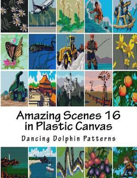 Paperback Amazing Scenes 16: in Plastic Canvas Book