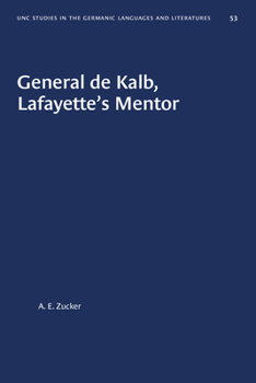 Paperback General de Kalb, Lafayette's Mentor Book