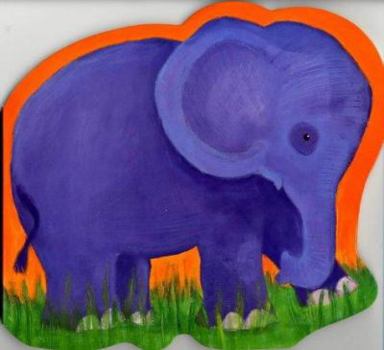 Board book Big Wild Animals: Elephant (Big Wild Animals) Book