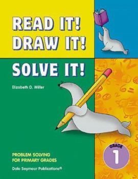 Paperback 21949 Read It! Draw It! Solve It!: Grade 1 Workbook Book