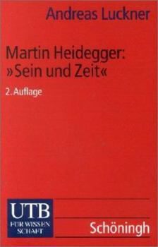 Paperback Martin Heidegger: Sein und Zeit. Ein einführender Kommentar. [German] Book
