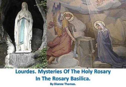 Paperback The Grotto Of Our Lady Of Lourdes. Large Print. Book