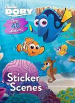 Paperback Disney Pixar Finding Dory Sticker Scenes Colour, Sticker & Activity Book