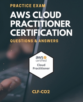 Paperback AWS Cloud Practitioner, Practice Exam Book
