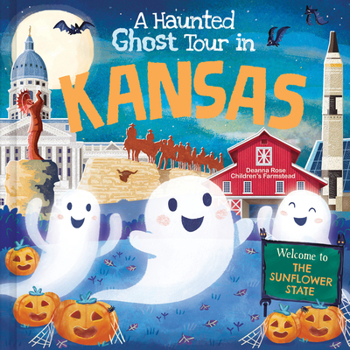 Hardcover A Haunted Ghost Tour in Kansas Book