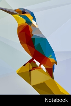 Notebook: Oiseau, Halcyon, Kingfisher, Eisvogel Carnet / Journal / Livre d'écriture / Calepin / Agenda / Notes - 6 x 9 pouces (15,24 x 22,86 cm), 150 pages, surface brillante.